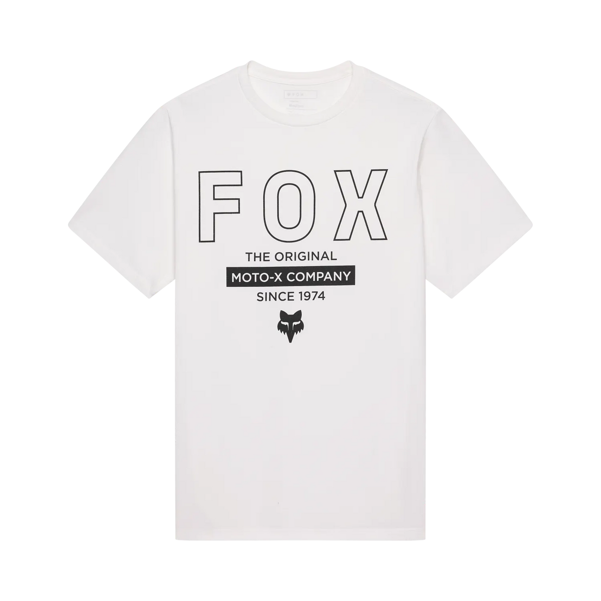 Fox Outline 195 Original Short Sleeve Tee White