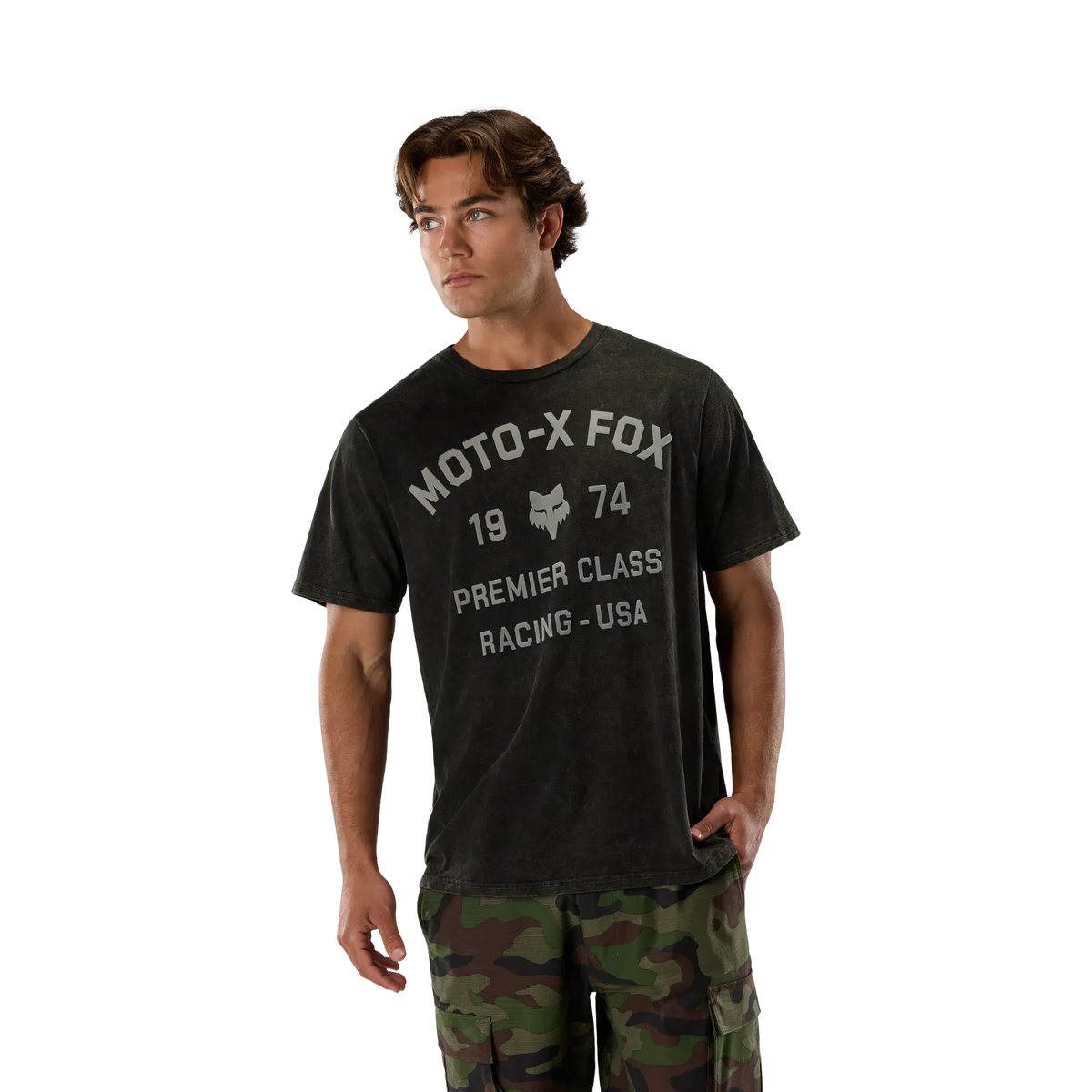 Fox Circa 74 195 Original Short Sleeve Tee Dark Shadow