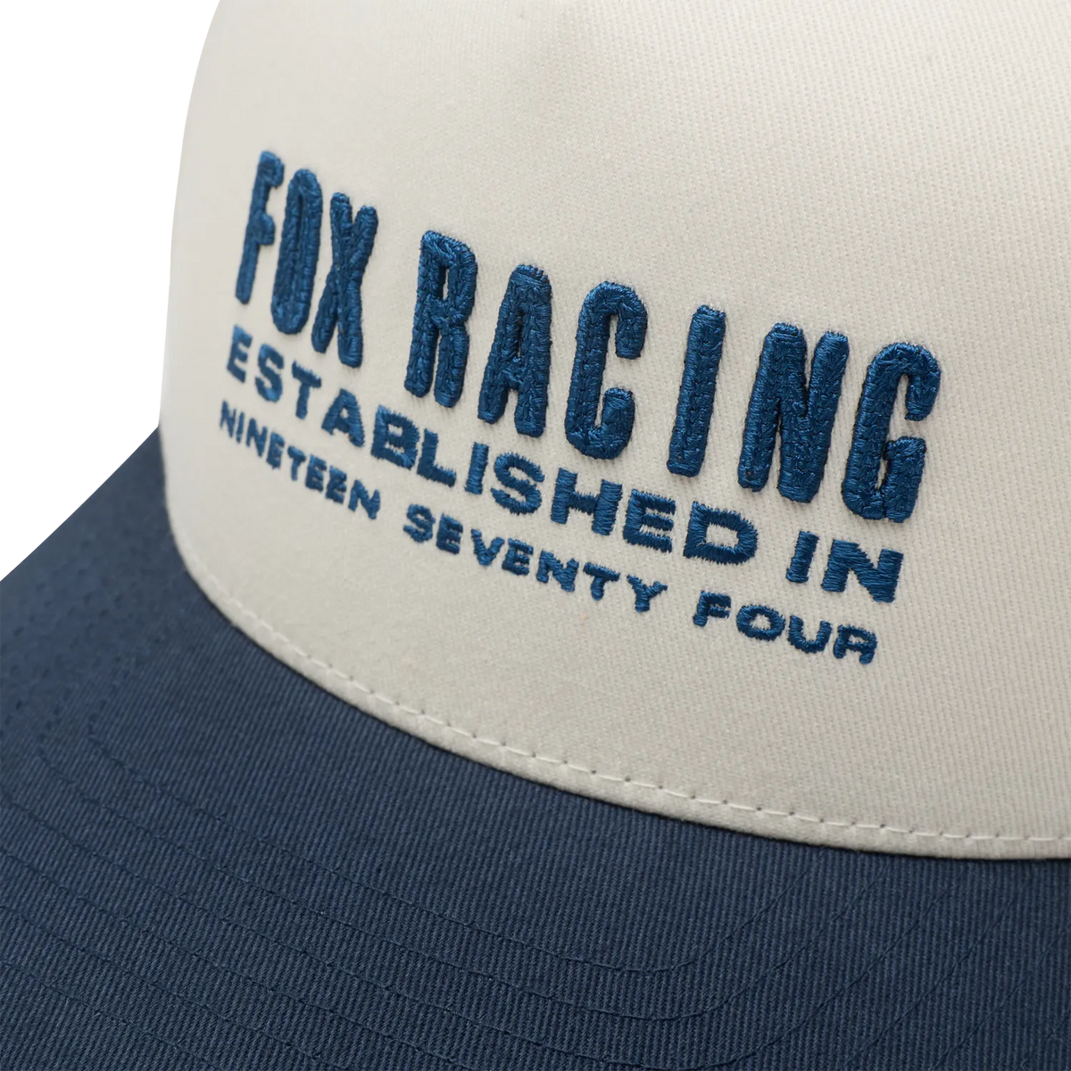 Fox Warped Snapback Pearl White