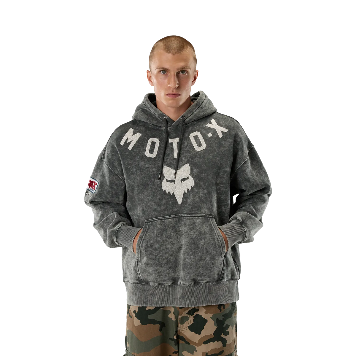 Fox Moto-X Heavyweight Pullover Hoodie Dark Shadow