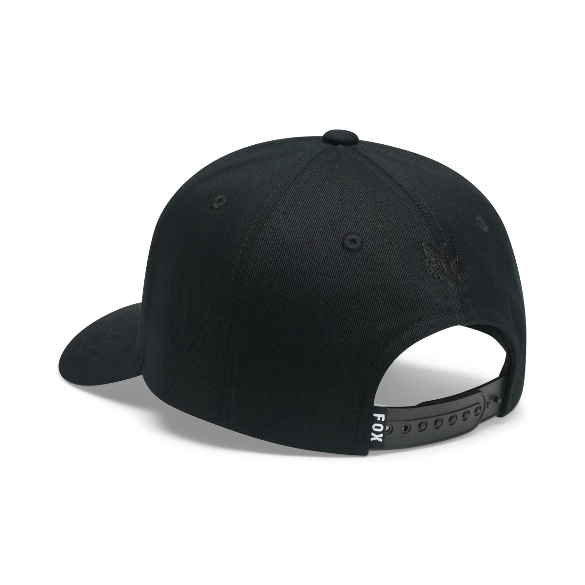 Fox Wordmark Subframe Hat Black