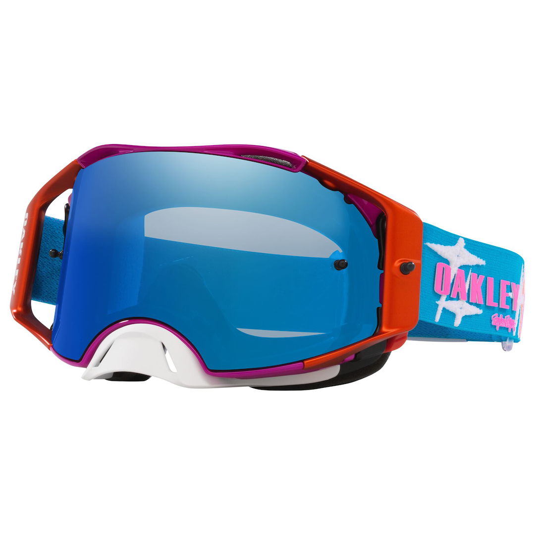 Oakley Airbrake MX Goggle TLD Speed Stars - Black Ice Iridium Lens