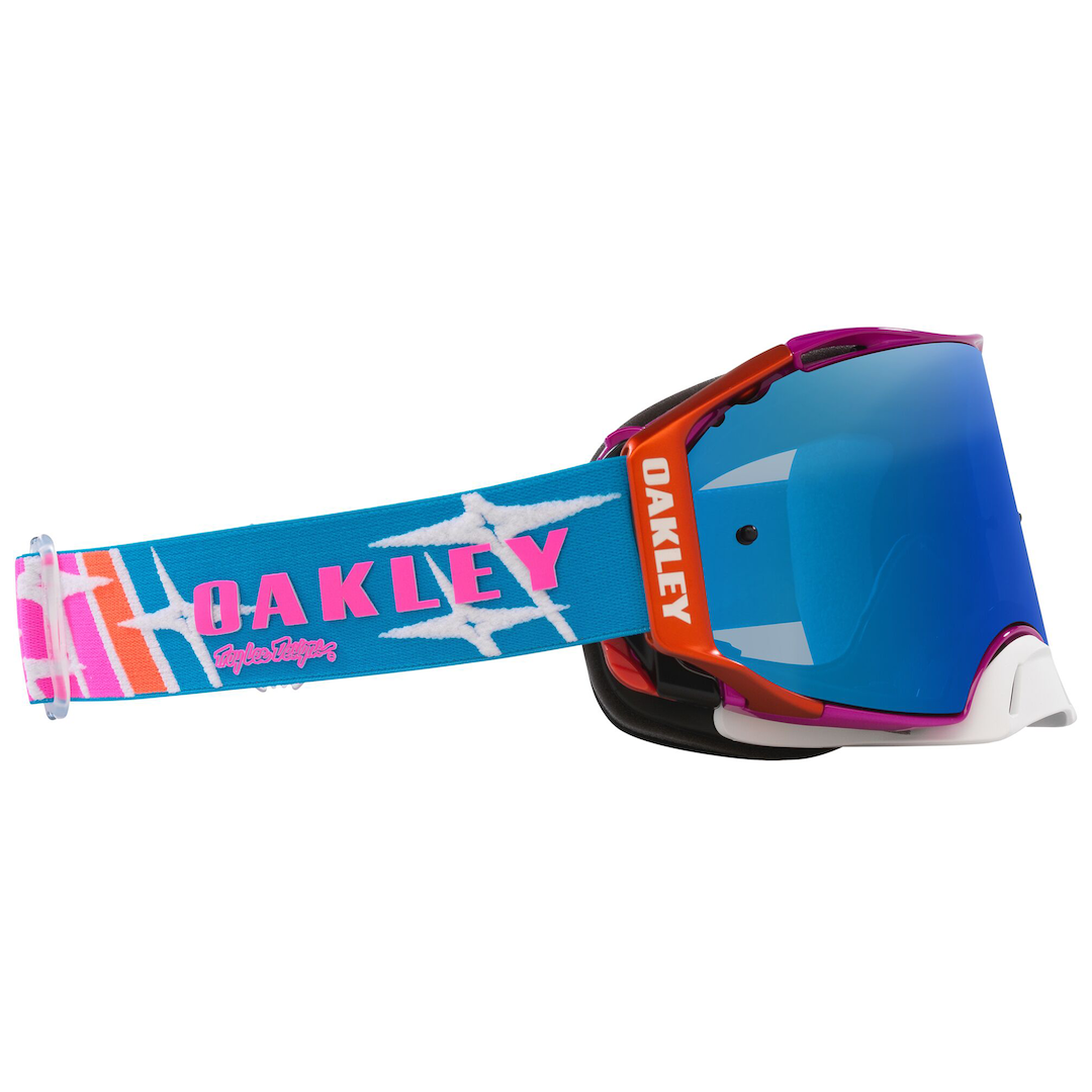 Oakley Airbrake MX Goggle TLD Speed Stars - Black Ice Iridium Lens