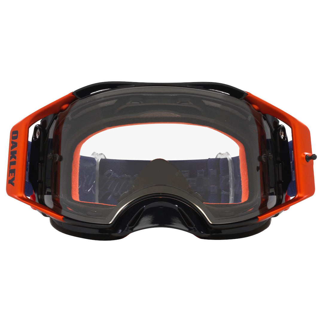 Oakley Airbrake MX Goggle TLD Navy Sunrise- Clear Lens