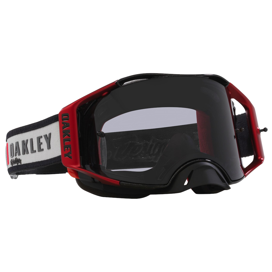 Oakley Airbrake MX Goggle TLD Grey Blocks - Light Grey Lens
