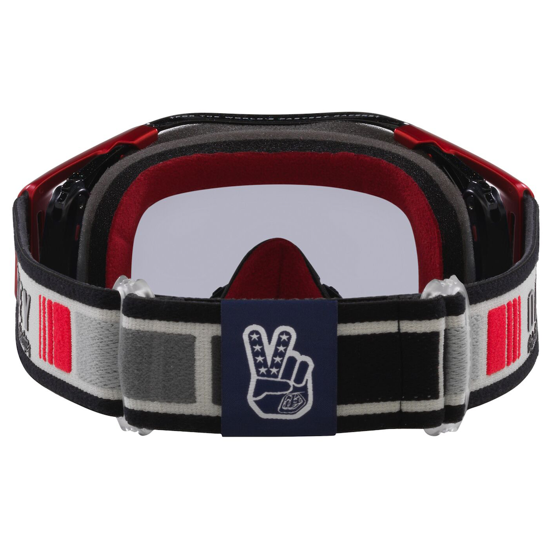 Oakley Airbrake MX Goggle TLD Grey Blocks - Light Grey Lens