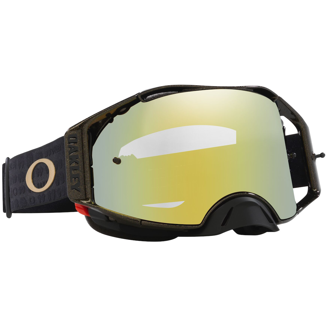Oakley Airbrake MX Goggle 50th Anniversary - 24k Iridium Lens