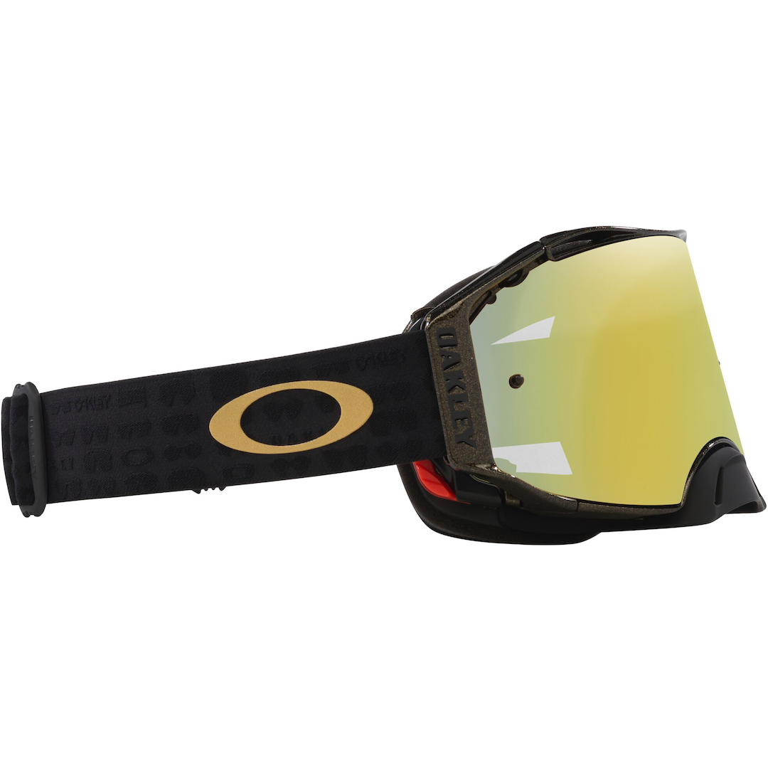 Oakley Airbrake MX Goggle 50th Anniversary - 24k Iridium Lens