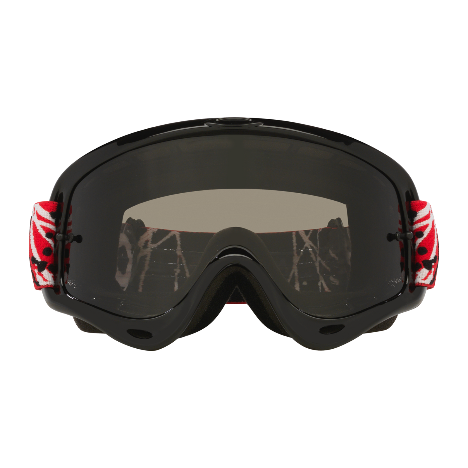 Oakley O Frame MX Goggle Red Eddie - Dark Grey Lens