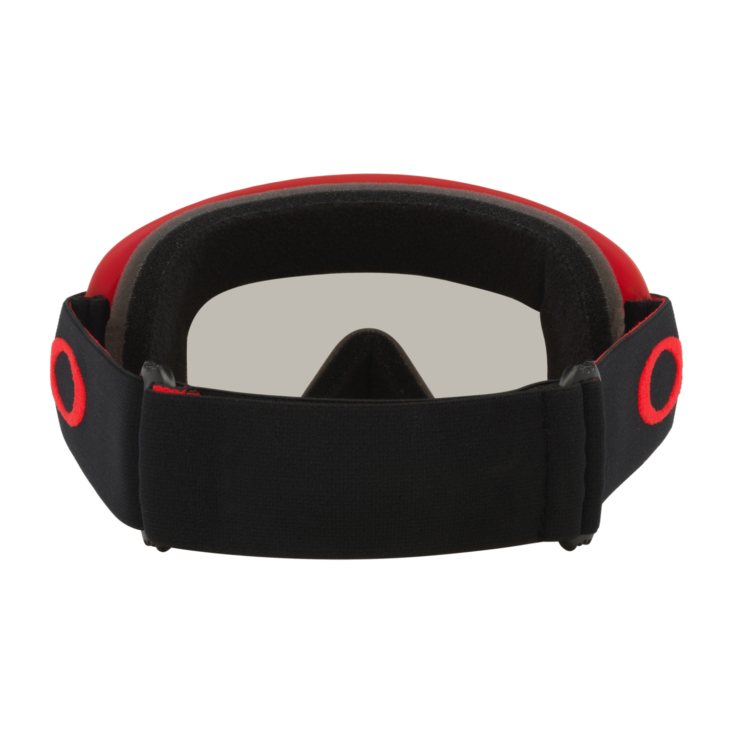 Oakley O Frame MX Goggle Team Red - Light Grey Lens
