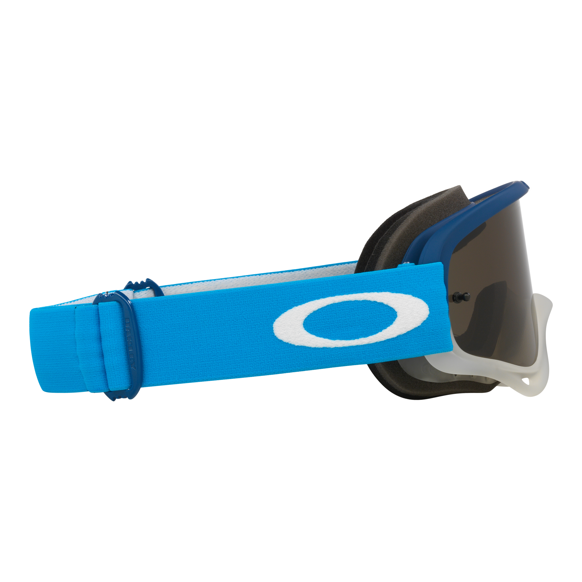 Oakley O Frame MX Goggle Team Blue - Dark Grey Lens