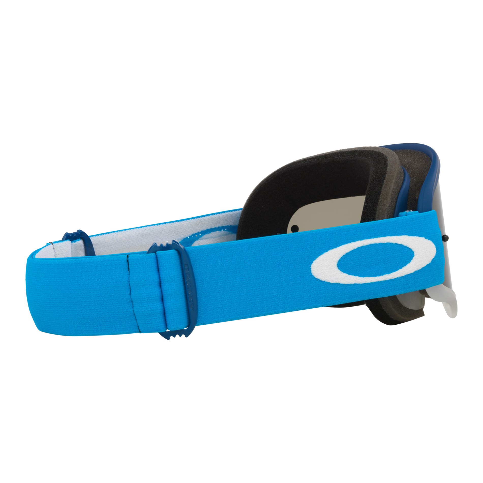 Oakley O Frame MX Goggle Team Blue - Dark Grey Lens