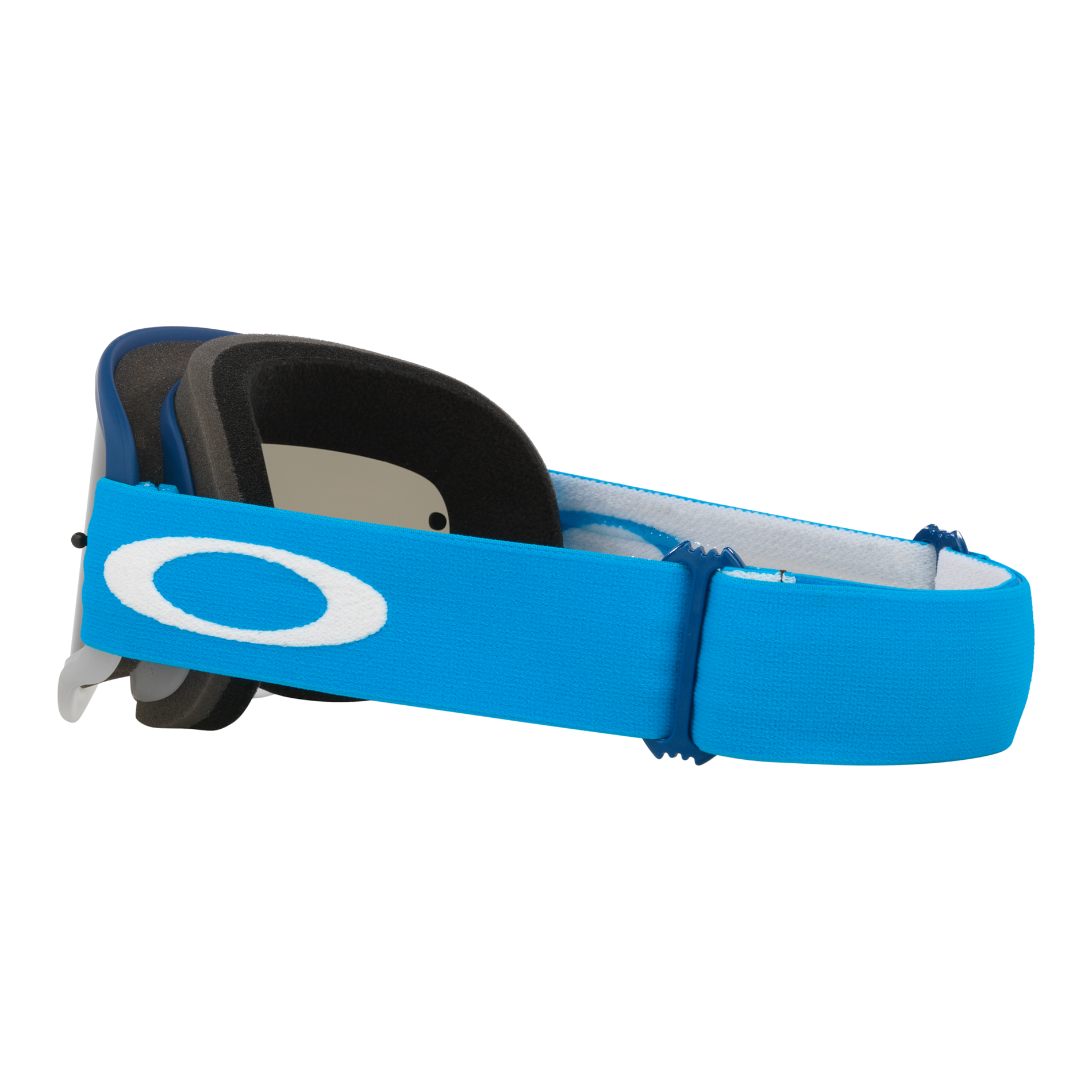 Oakley O Frame MX Goggle Team Blue - Dark Grey Lens