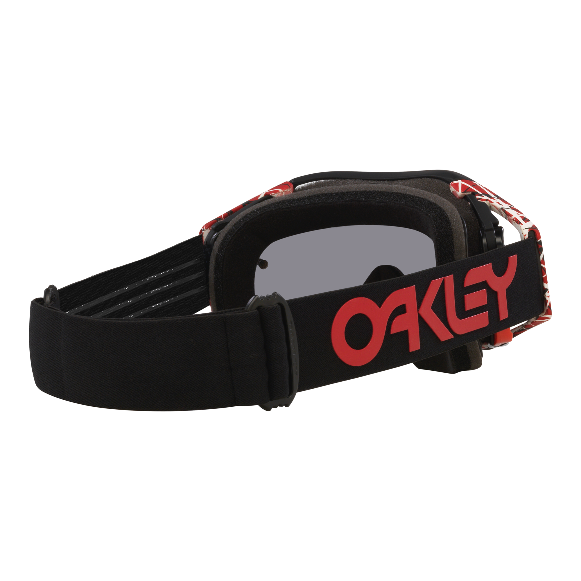 Oakley Airbrake MX Goggle Red Eddie - Dark Grey Lens