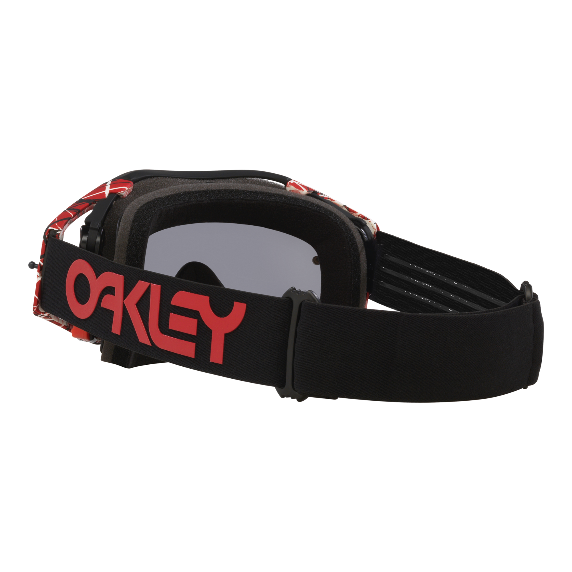 Oakley Airbrake MX Goggle Red Eddie - Dark Grey Lens