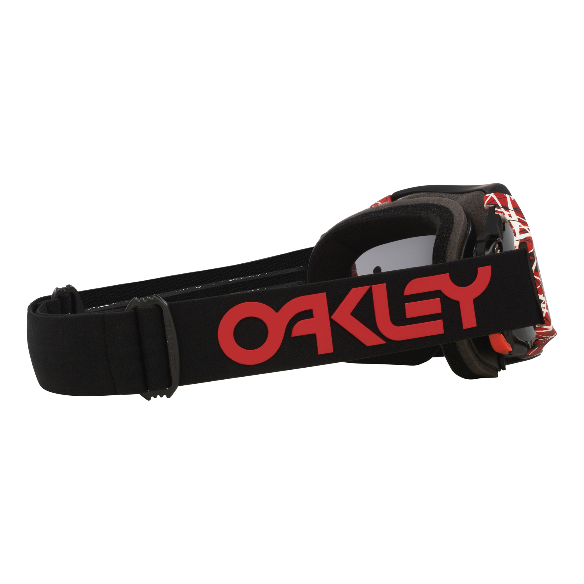 Oakley Airbrake MX Goggle Red Eddie - Dark Grey Lens