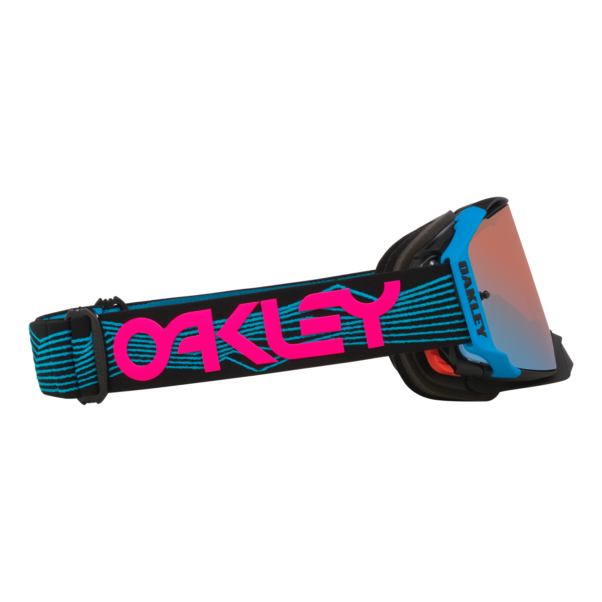 Oakley Airbrake MX Goggle Blue Wired - Prizm Sapphire Lens