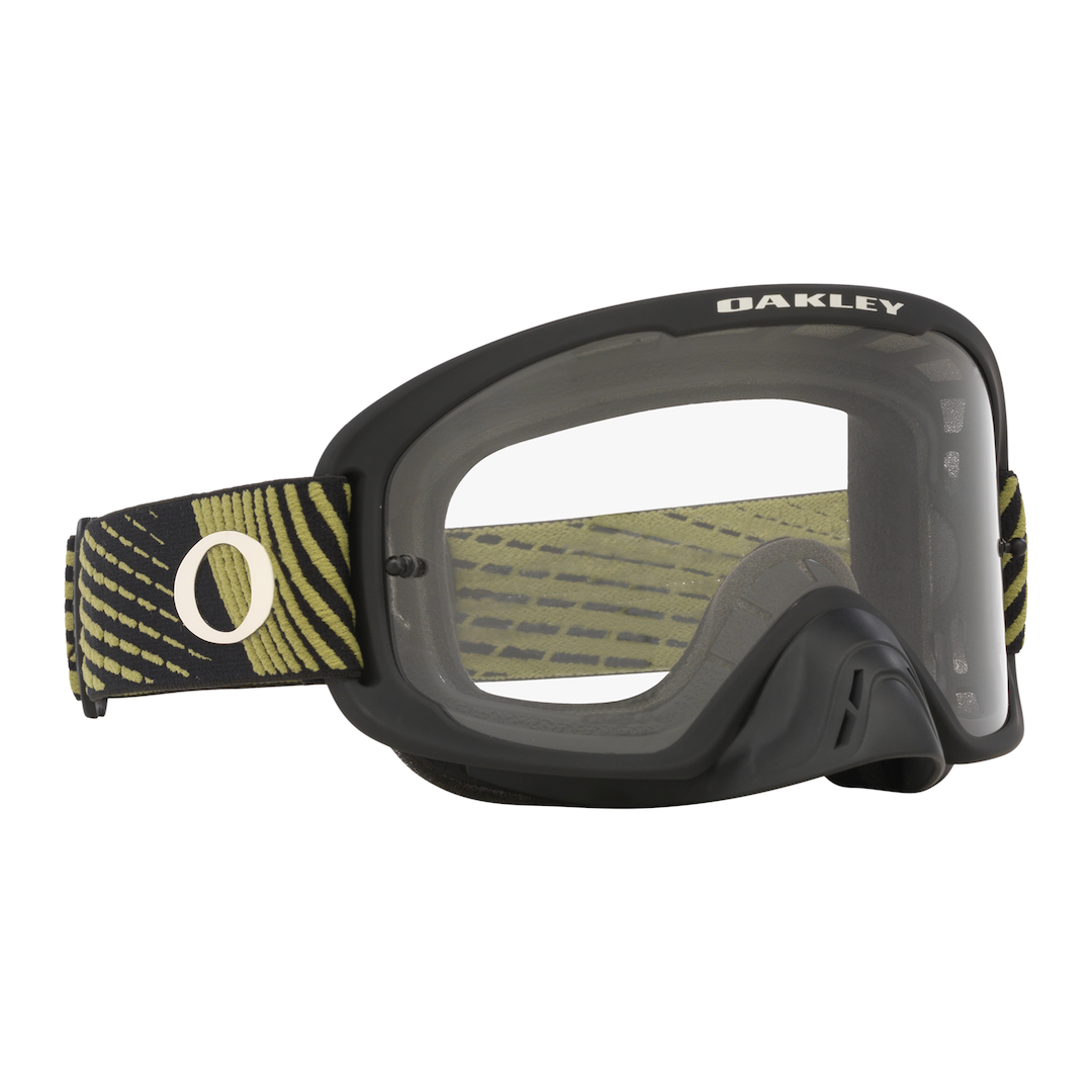 Oakley O Frame 2.0 Pro MX Goggle Pro Green Rigid - Clear Lens