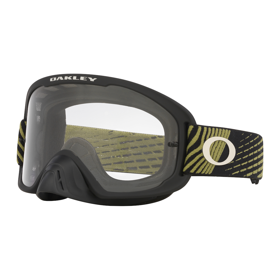 Oakley O Frame 2.0 Pro MX Goggle Pro Green Rigid - Clear Lens