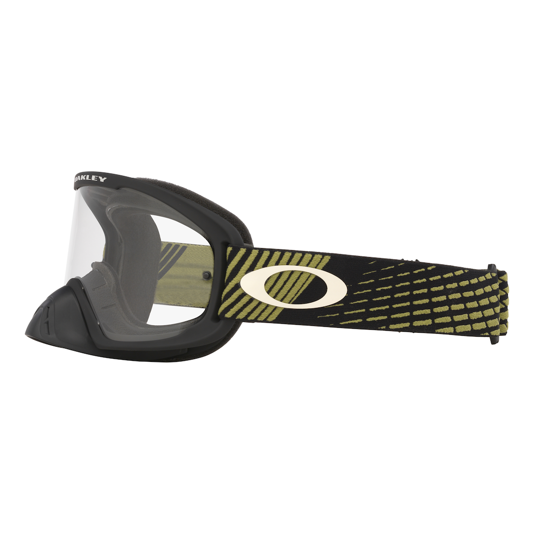 Oakley O Frame 2.0 Pro MX Goggle Pro Green Rigid - Clear Lens