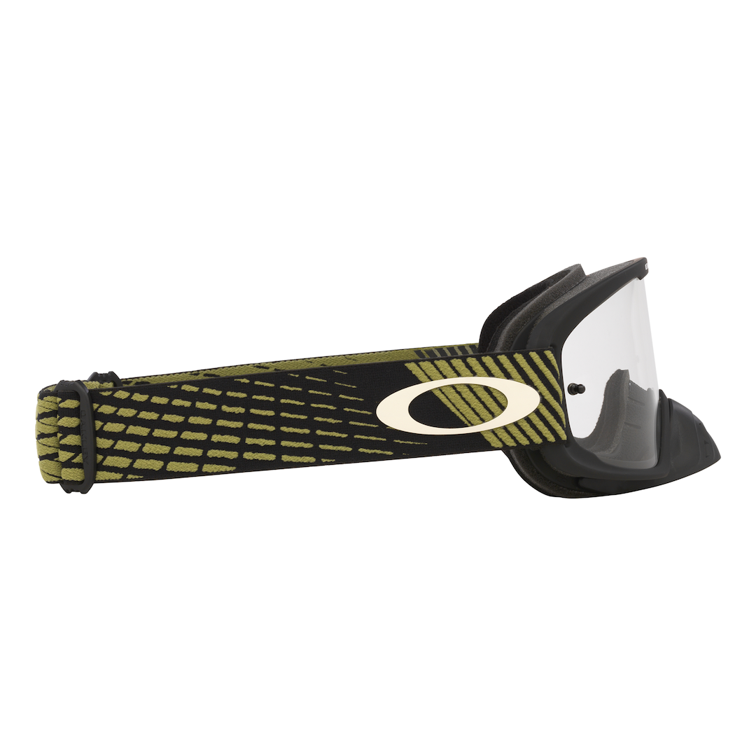 Oakley O Frame 2.0 Pro MX Goggle Pro Green Rigid - Clear Lens