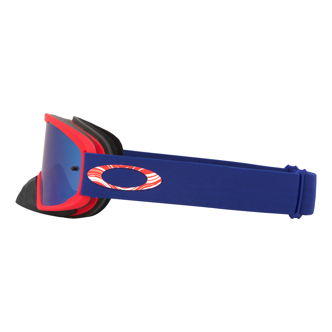 Oakley O Frame 2.0 Pro MX Goggle Team Red - Black Ice Iridium Lens