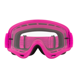 Oakley O Frame MX Goggle Moto Pink - Clear Lens