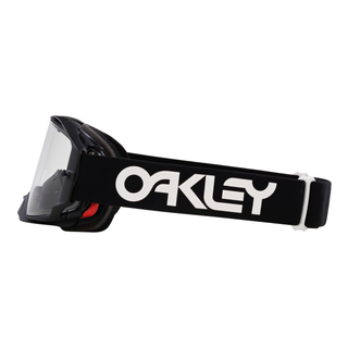 Oakley Airbrake MX Goggle Moto Black/White - Clear Lens