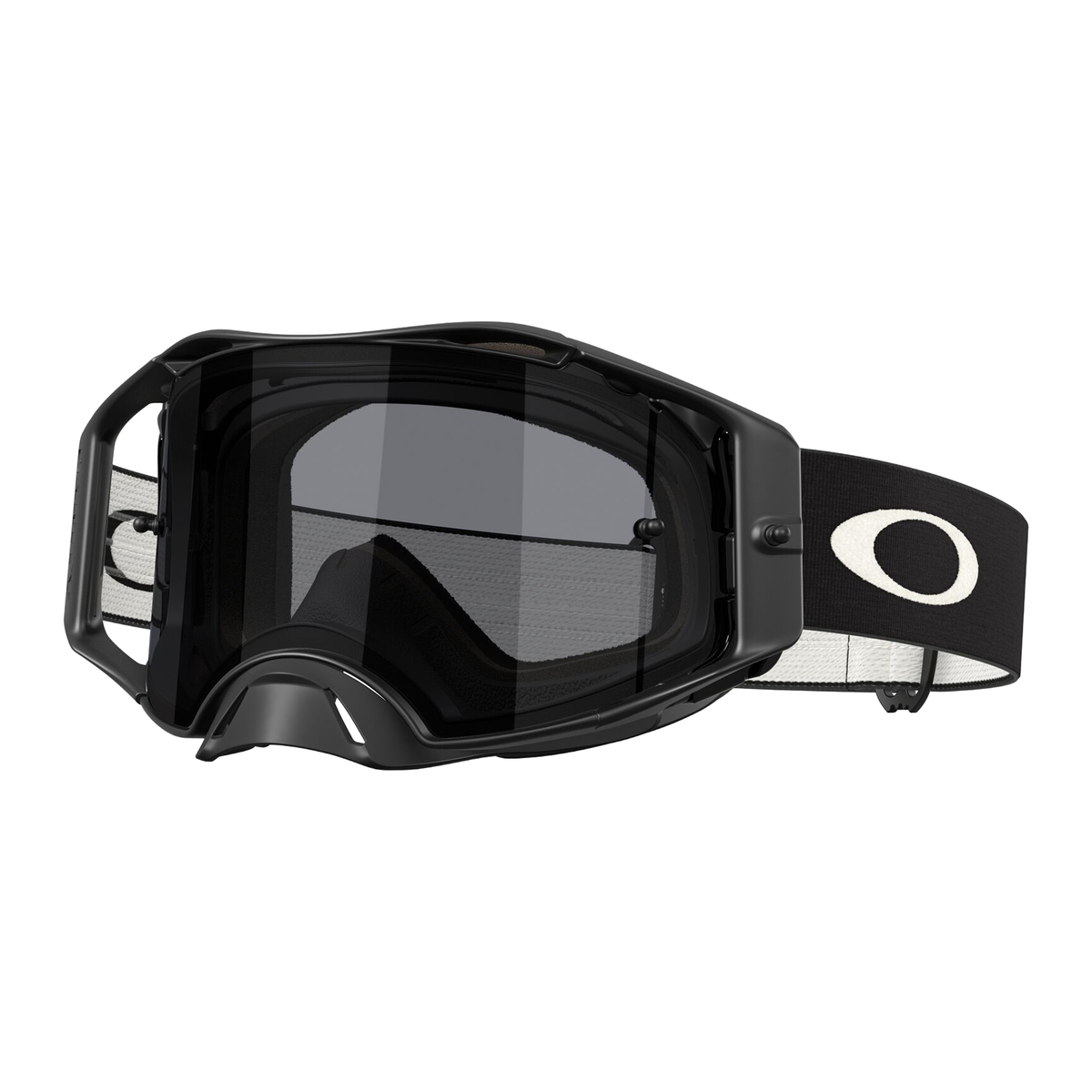 Oakley Airbrake Lite MX Goggle Matte Black - Dark Grey Lens