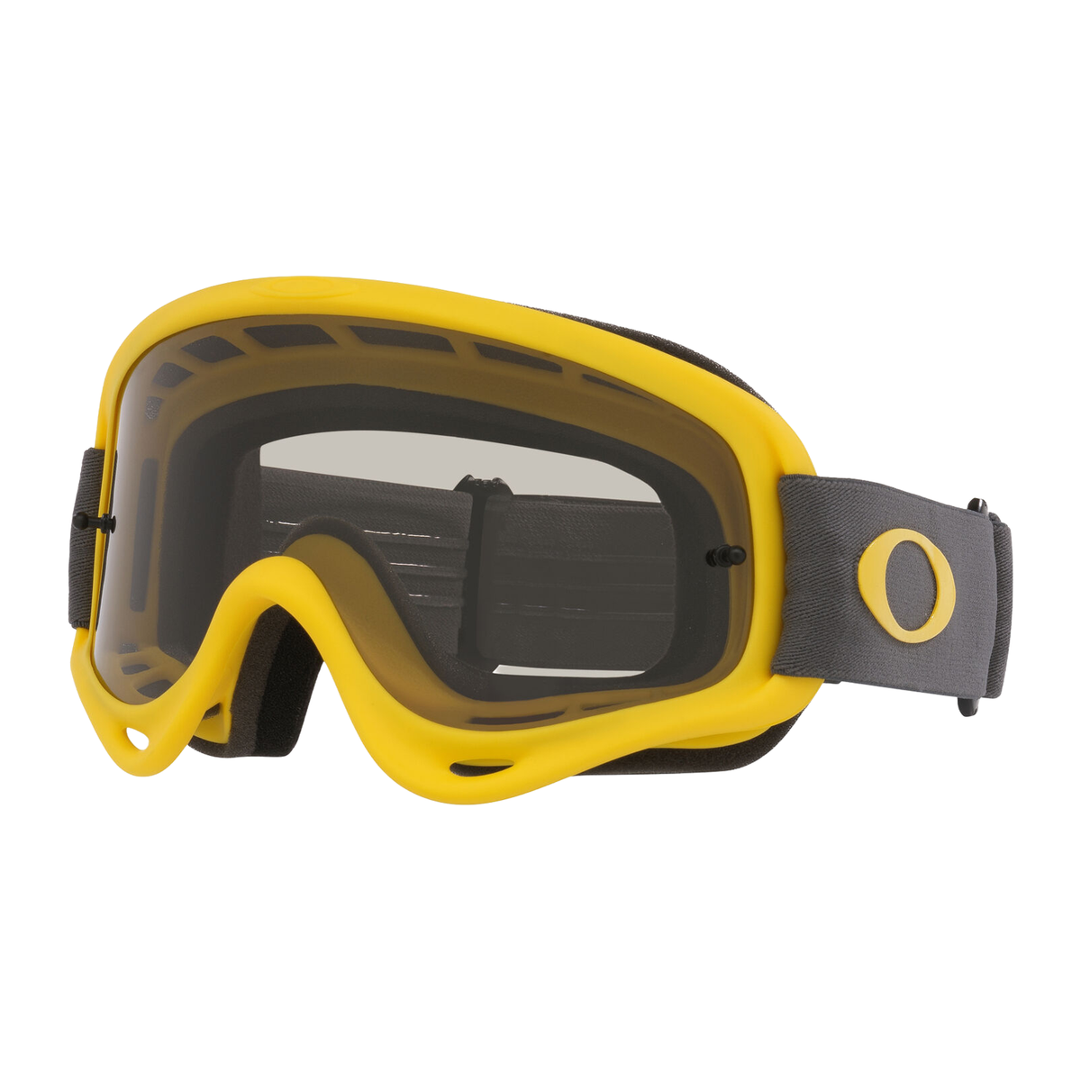 Oakley O Frame MX Goggle Moto Yellow - Light Grey Lens