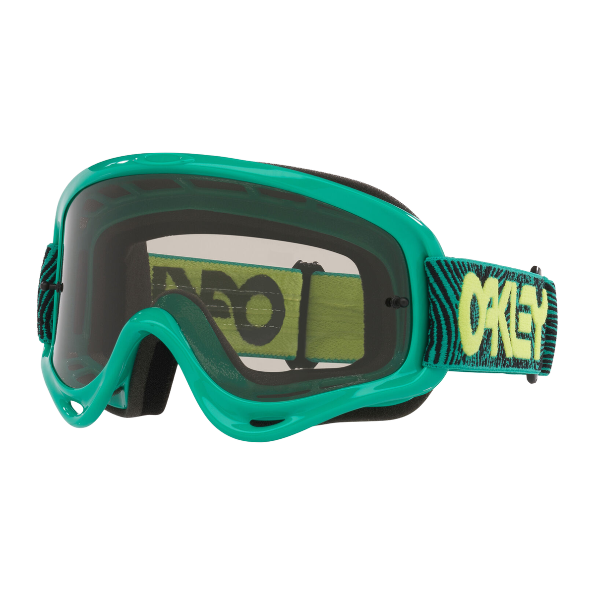 Oakley O Frame MX Goggle Celeste Fingerprint - Light Grey Lens
