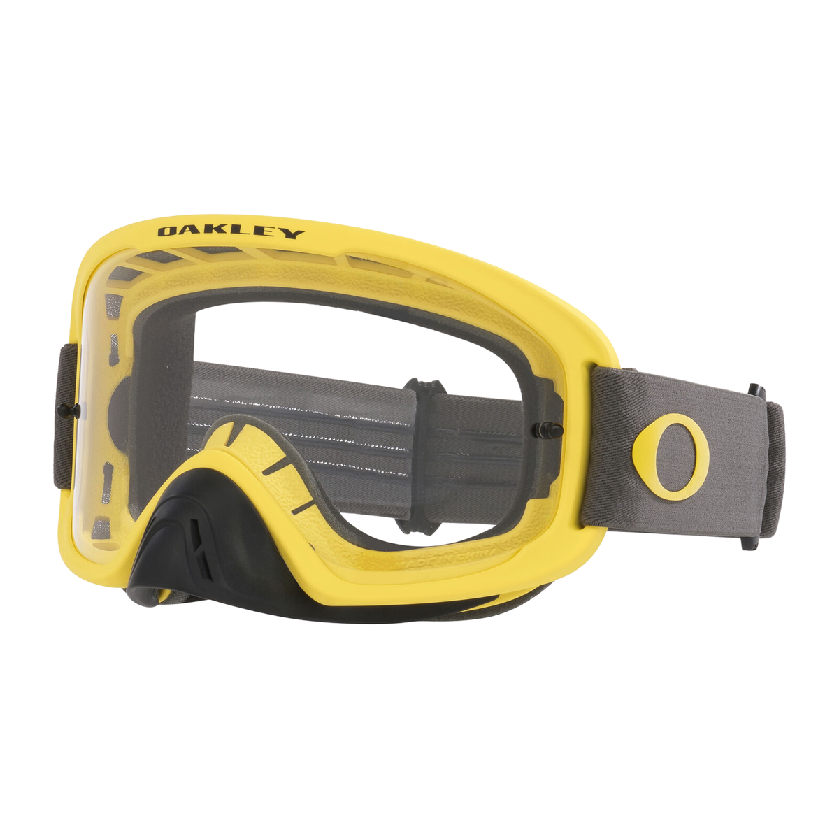 Oakley O Frame 2.0 Pro MX Goggle Moto Yellow - Clear Lens