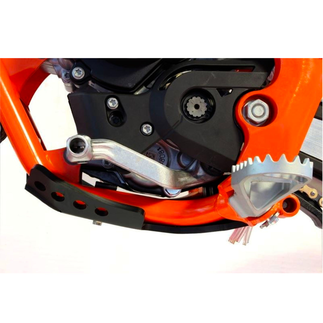 AXP Skid Plate PHD 6mm KTM SX65 18-23, Husky TC65 18-23, Gas Gas MC65 21-23 Black