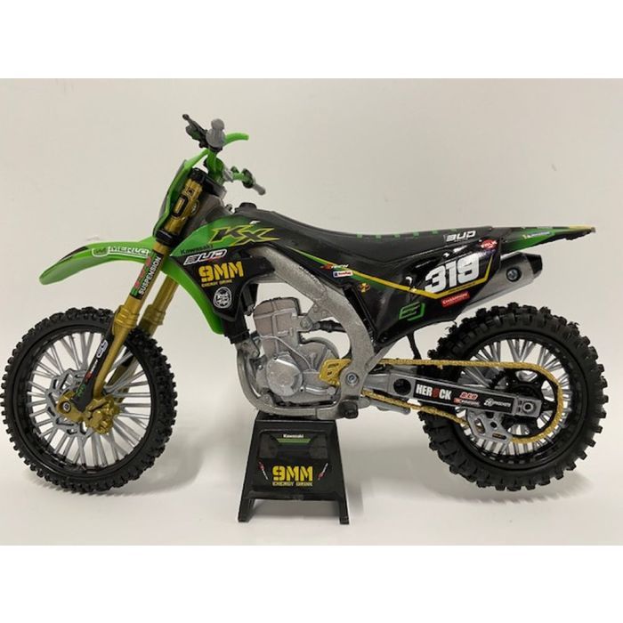 New Ray Toys 1:12 Bud Racing Kawasaki KXF 250
