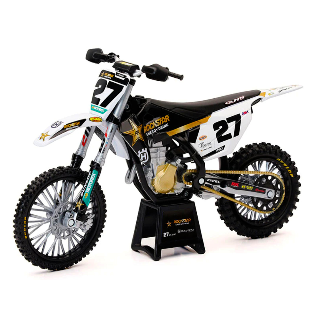 New Ray Toys 1:12 Malcolm Stewart Rockstar Energy Husqvarna FC 450