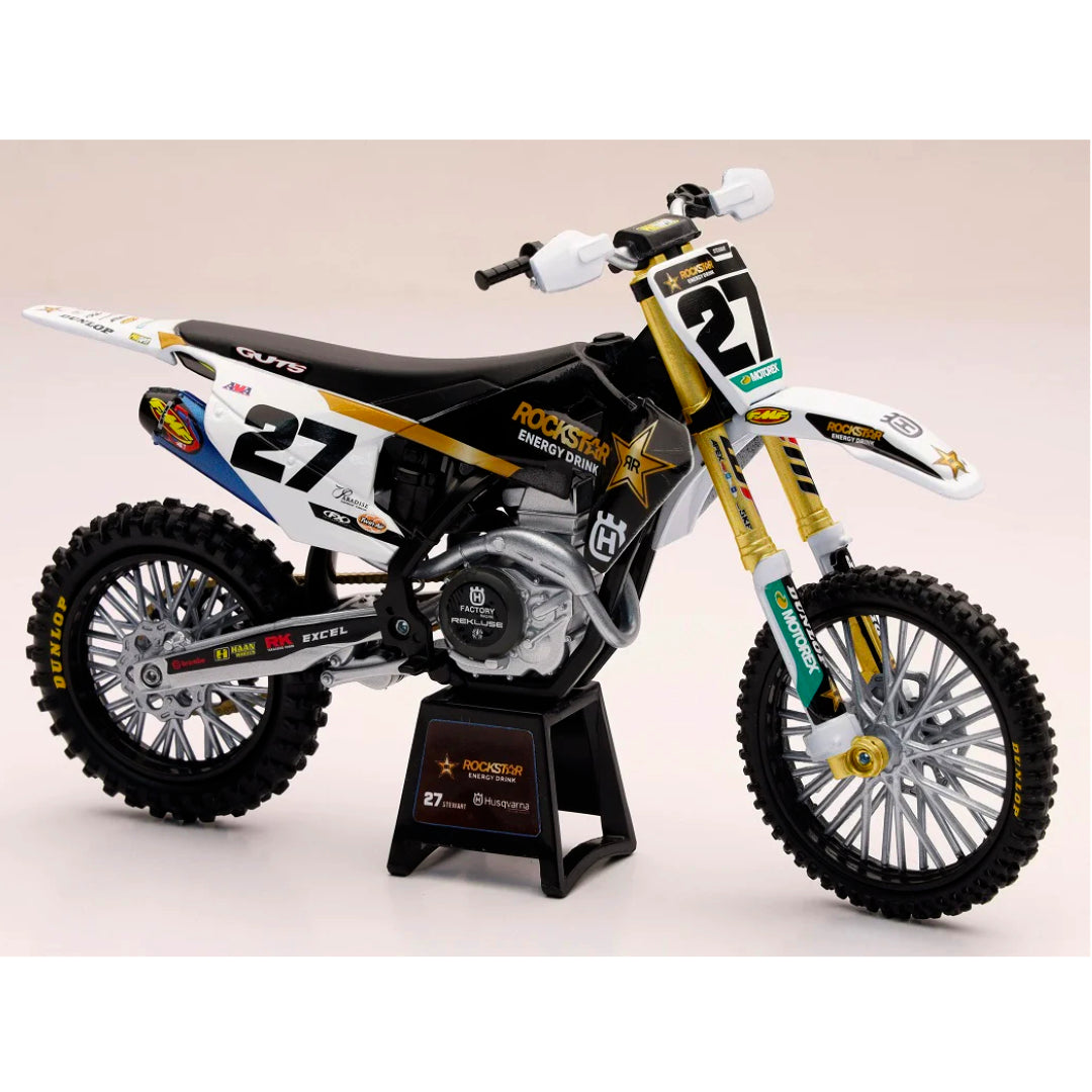 New Ray Toys 1:12 Malcolm Stewart Rockstar Energy Husqvarna FC 450