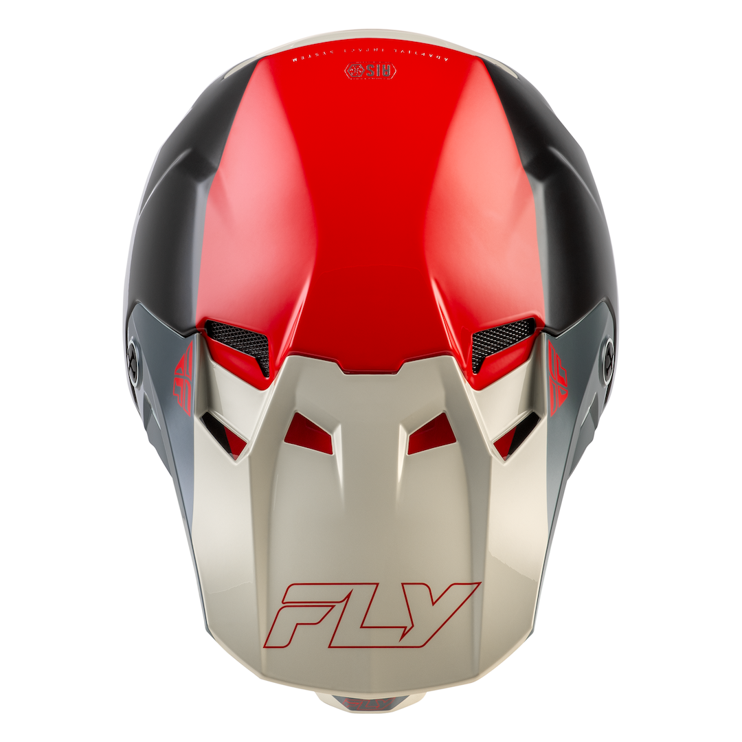 Fly Racing Formula CC Glide MX Helmet Black/Red/Grey
