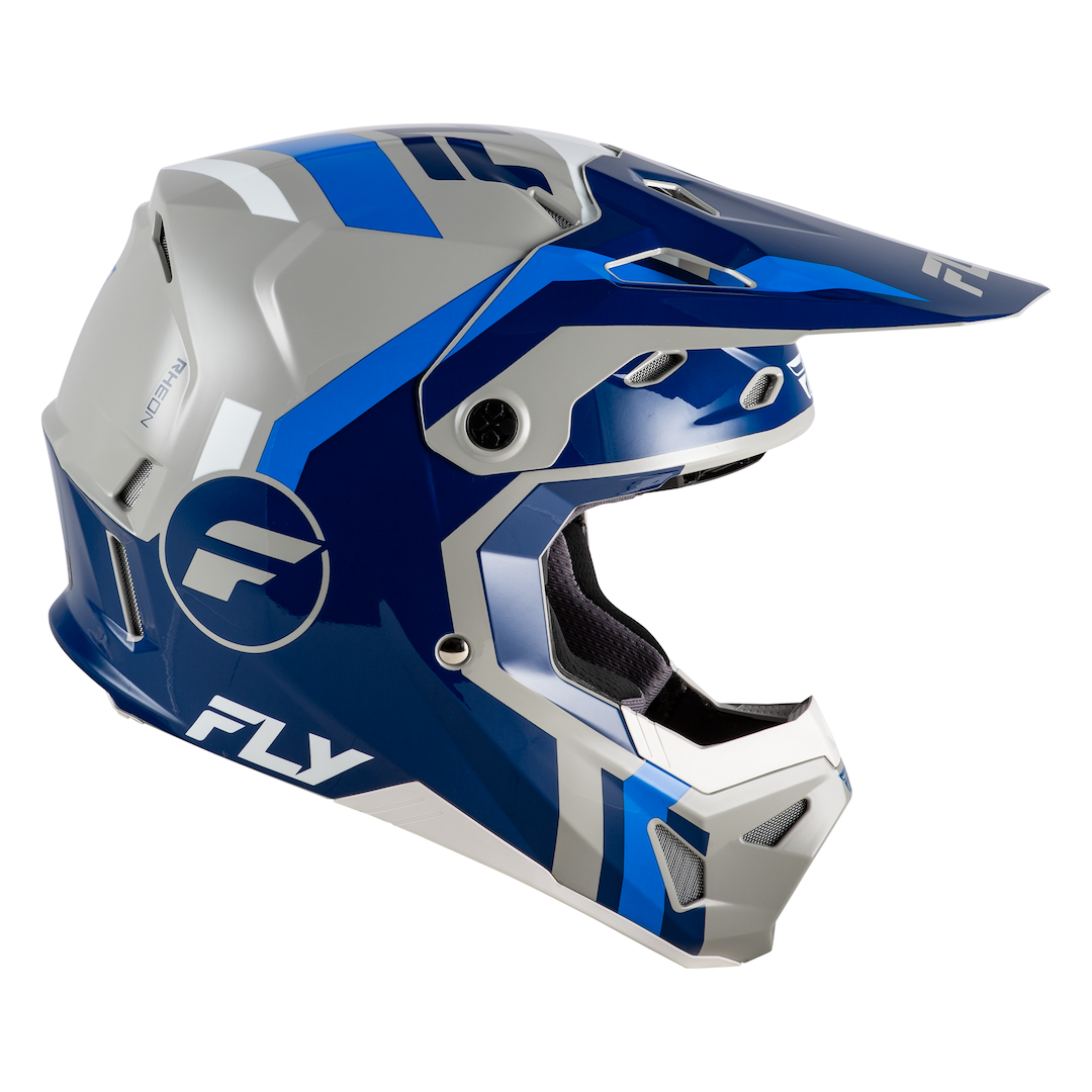 Fly Racing Formula CP Seal MX Helmet Navy/Blue/Grey