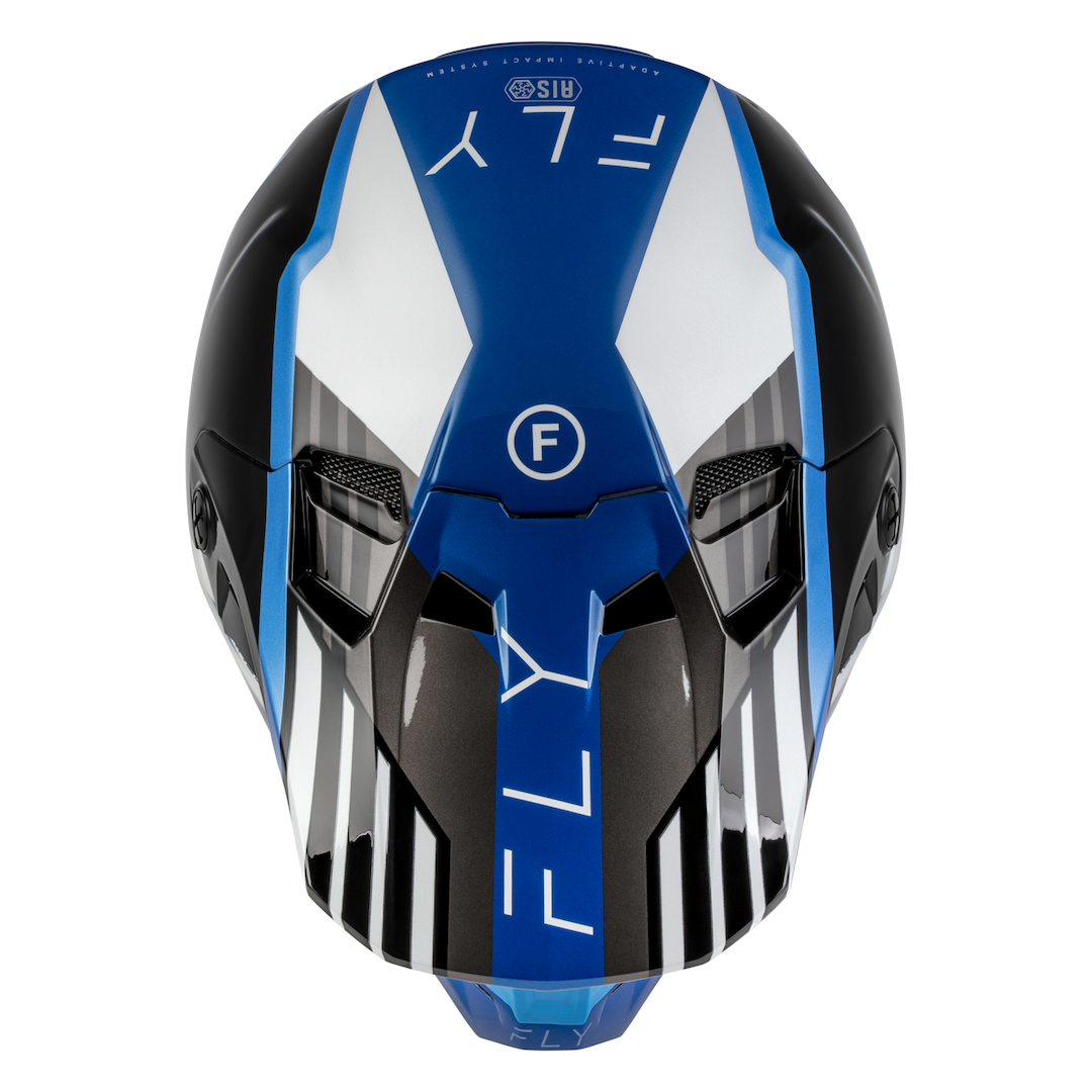 Fly Racing Formula CC Strike MX Helmet Black/Blue/Grey/White