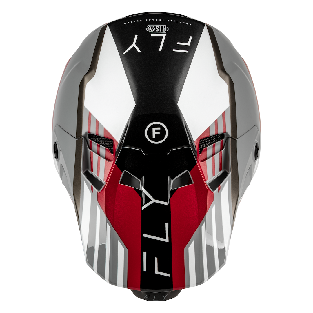 Fly Racing Formula CC Strike MX Helmet Grey/Red/Black/White