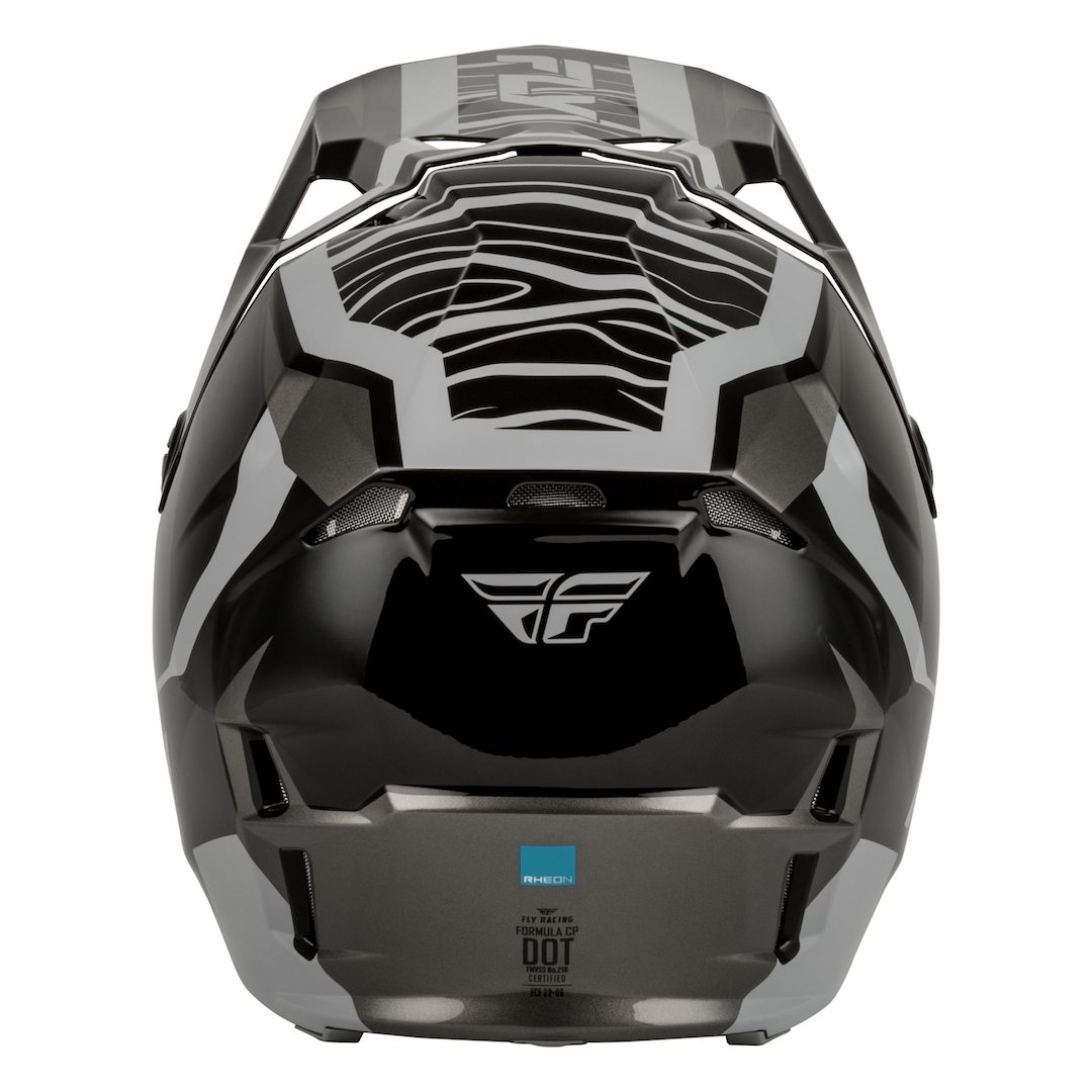 Fly Racing Formula CP Charge MX Helmet Black/Grey/Light Grey