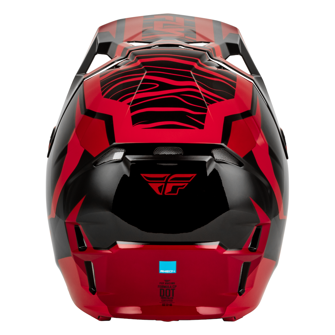 Fly Racing Formula CP Charge MX Helmet Black/Red