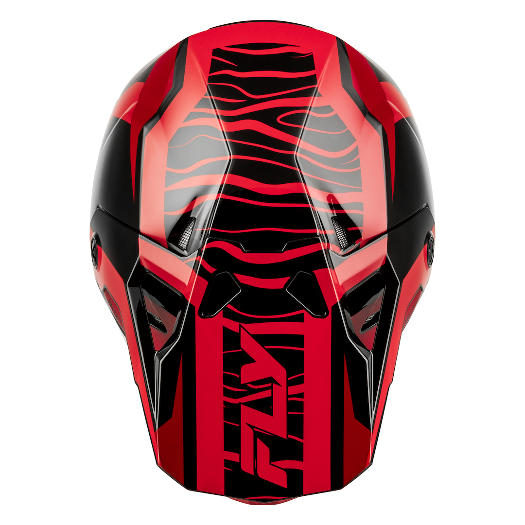 Fly Racing Formula CP Charge MX Helmet Black/Red