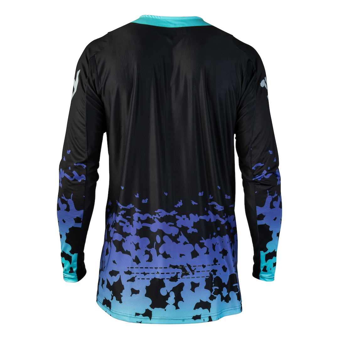 Fly Racing Lite Flake 2027 MX Kit Combo Black/Grey/Multi