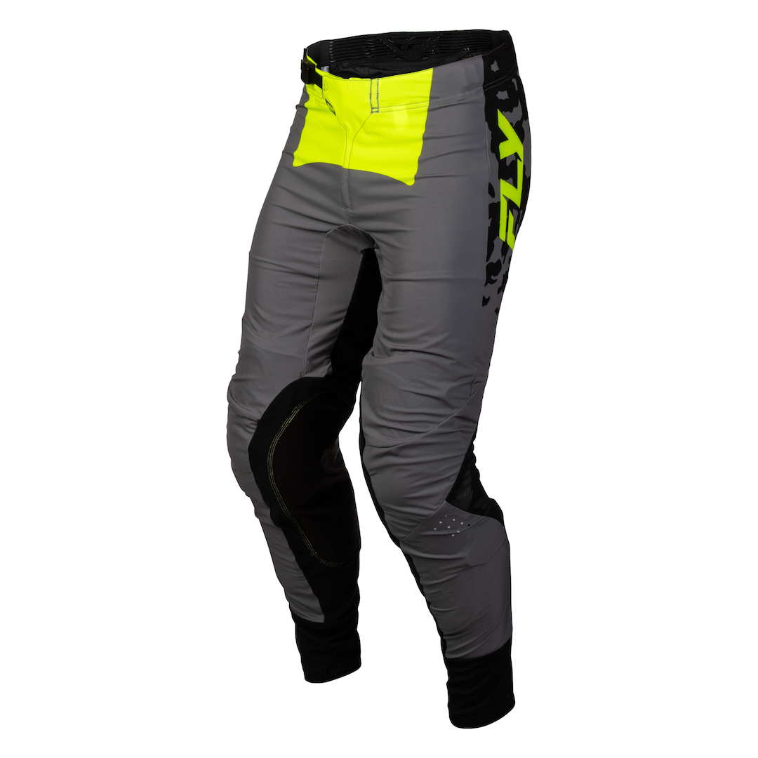 Fly Racing Lite Flake 2027 MX Kit Combo Grey/Hi-Vis/Black