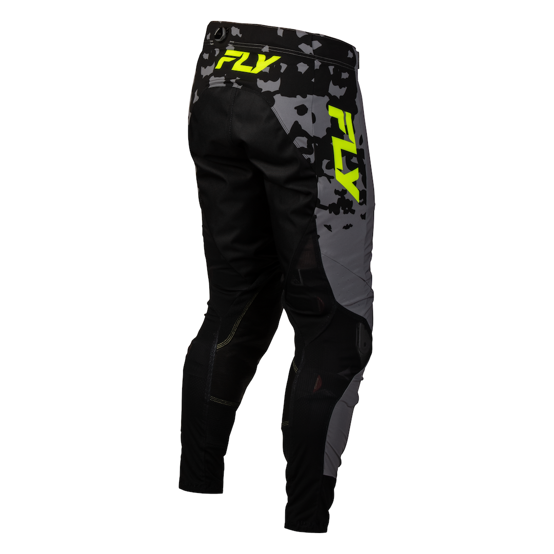 Fly Racing Lite Flake 2027 MX Kit Combo Grey/Hi-Vis/Black