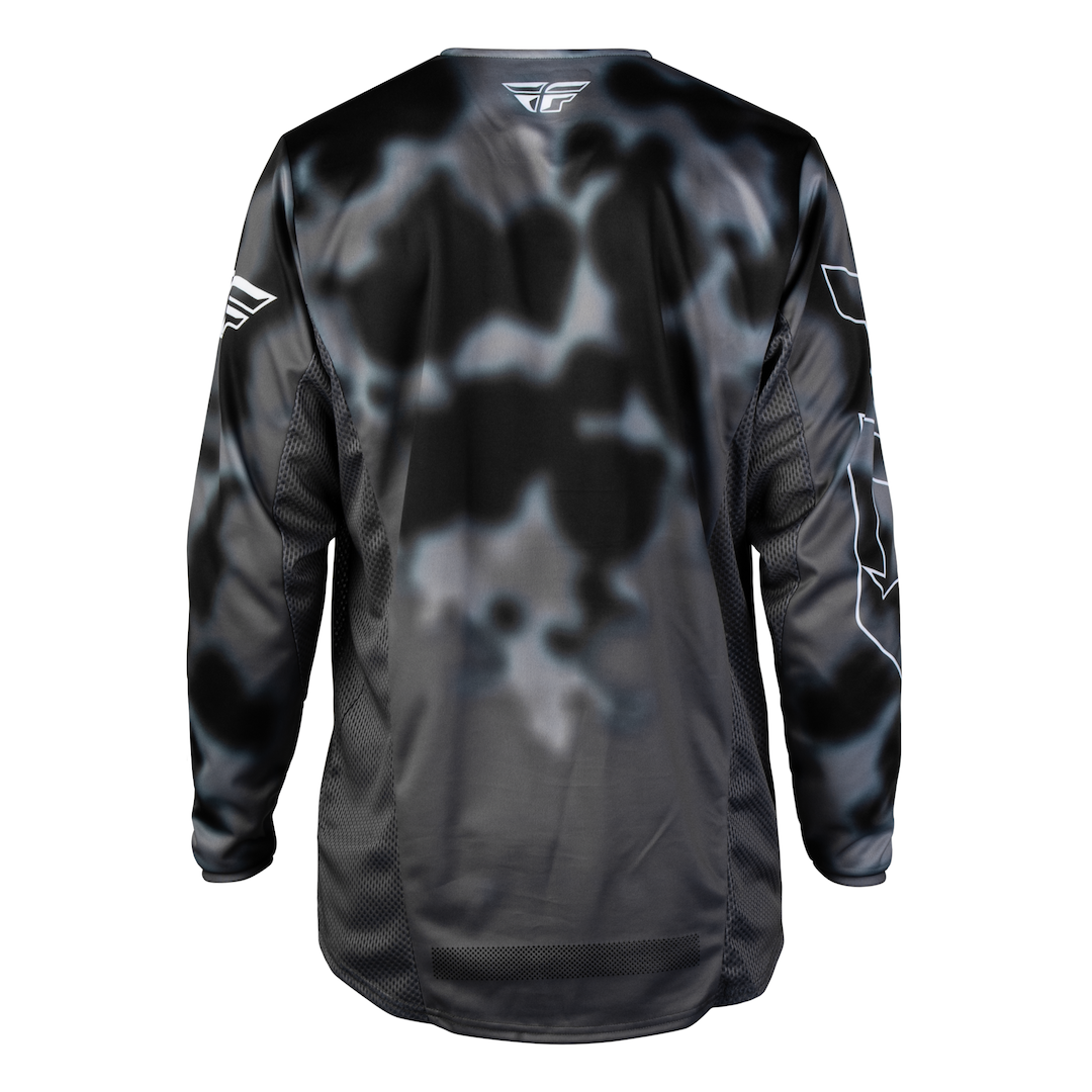 Fly Racing Kinetic Blur 2027 MX Kit Combo Black/Grey