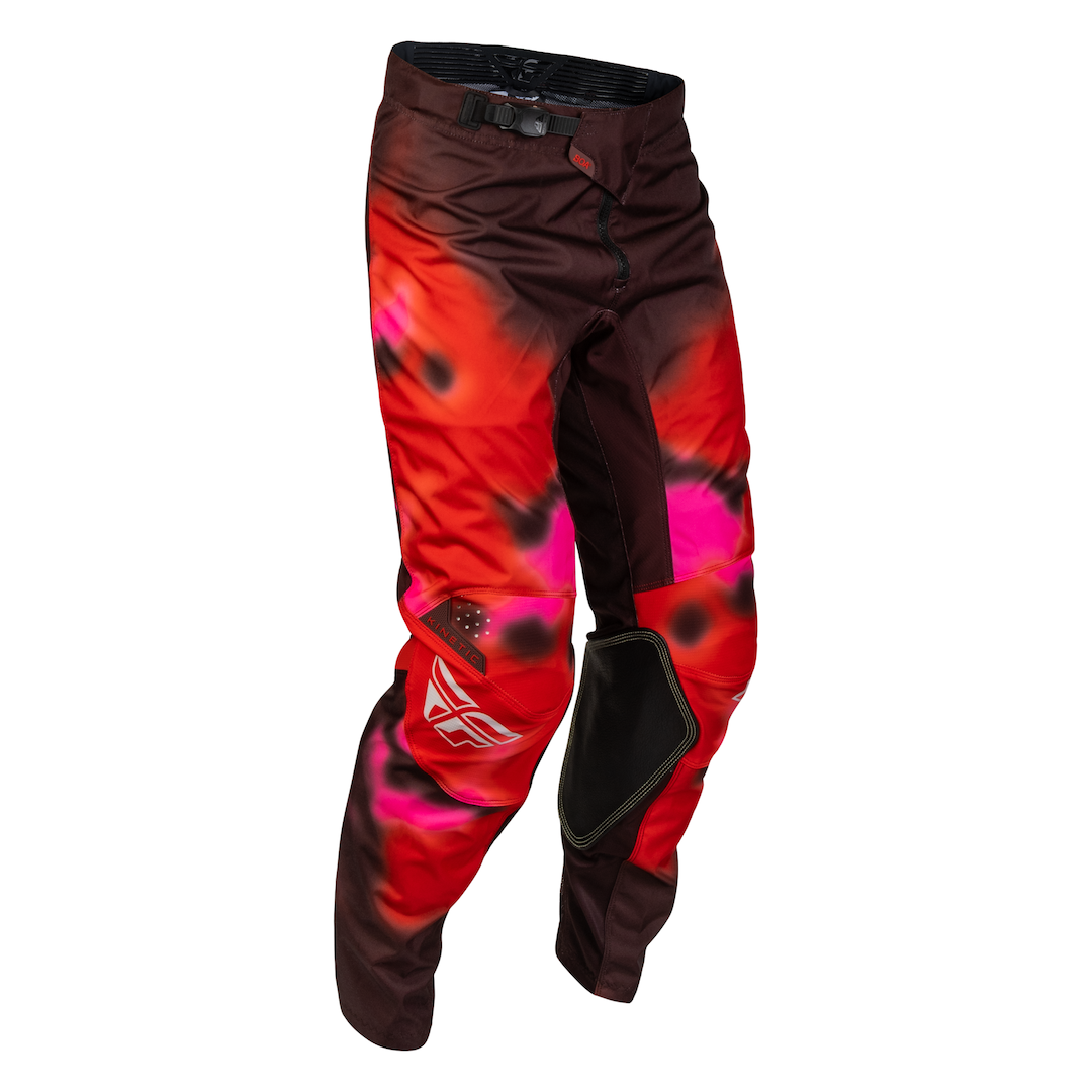 Fly Racing Kinetic Blur 2027 MX Kit Combo Red/Maroon