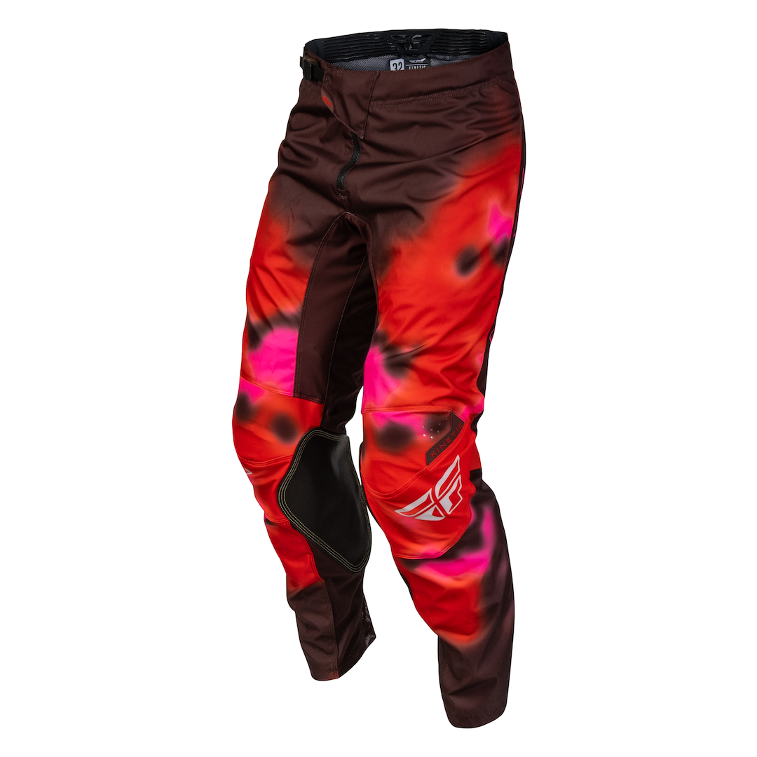 Fly Racing Kinetic Blur 2027 MX Kit Combo Red/Maroon
