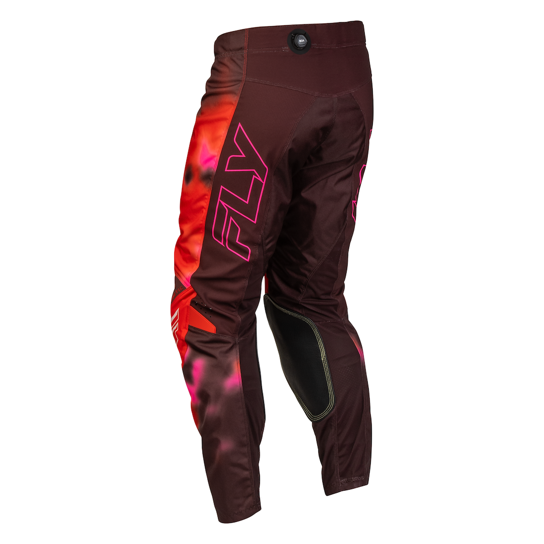 Fly Racing Kinetic Blur 2027 MX Kit Combo Red/Maroon